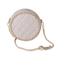 Load image into Gallery viewer, ROUND QUILTED CROSSBODY BAG