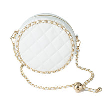 Load image into Gallery viewer, ROUND QUILTED CROSSBODY BAG