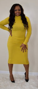 Ribbed Bodycon Dress