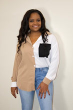 Load image into Gallery viewer, Two Tone Blouse