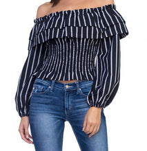 Load image into Gallery viewer, Ruffle Off-shoulder Top