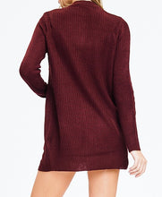 Load image into Gallery viewer, Long Sleeve Knit Cardigan