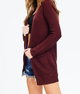 Long Sleeve Knit Cardigan