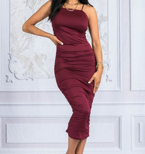 Spaghetti Strap Bodycon Dress