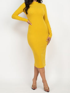 Ribbed Bodycon Dress